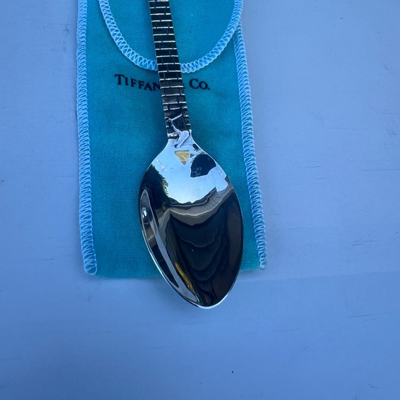 Tiffany and Co Sterling Silver Christmas Spoon - Santa Down the Chimney- - Picture 8 of 16